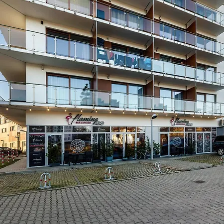 Апартаменты Flamingo Z Balkonem Blisko Plazy Seaview By Rent Like Мендзыздрое